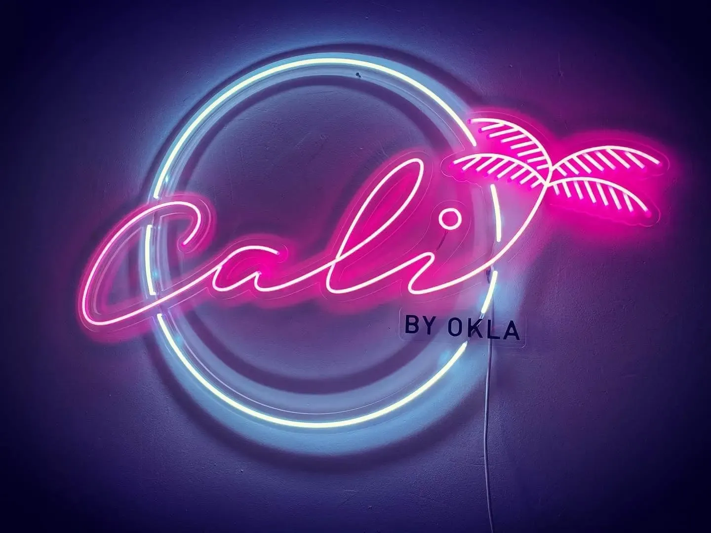Néon LED sur mesure Cali