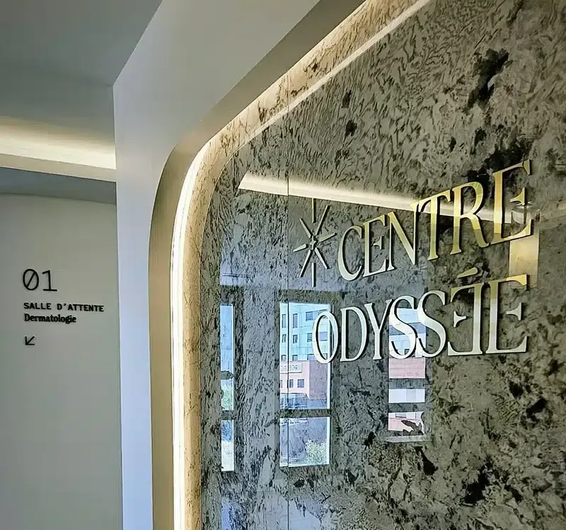 Signalétique d'un centre médical